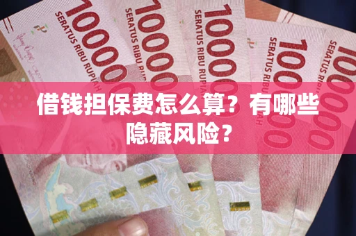 武汉借钱担保费怎么算？有哪些隐藏风险？