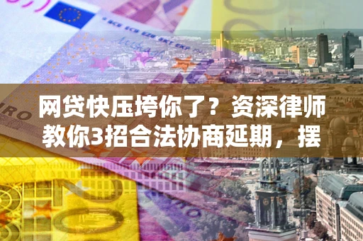武汉网贷快压垮你了？资深律师教你3招合法协商延期，摆脱暴力催收！
