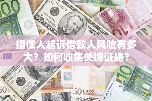 武汉担保人起诉借款人风险有多大？如何收集关键证据？
