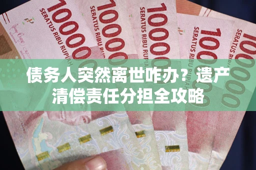 武汉债务人突然离世咋办？遗产清偿责任分担全攻略