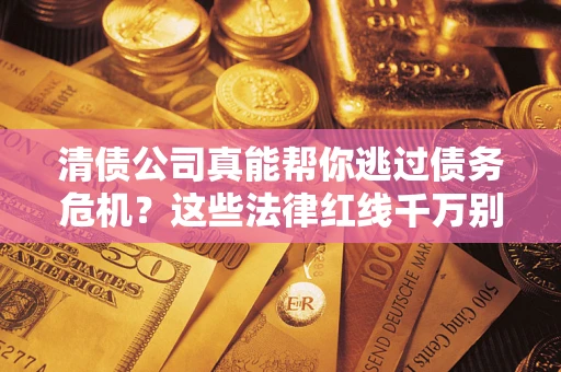 武汉清债公司真能帮你逃过债务危机？这些法律红线千万别踩
