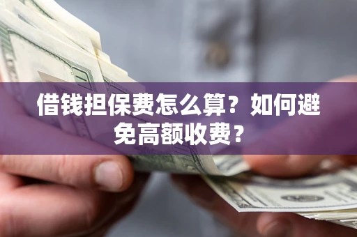 武汉借钱担保费怎么算？如何避免高额收费？
