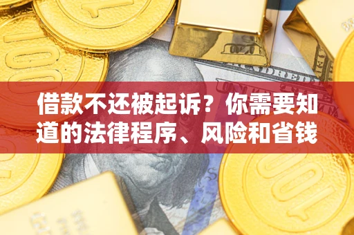 武汉借款不还被起诉？你需要知道的法律程序、风险和省钱技巧