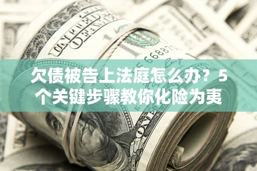 武汉欠债被告上法庭怎么办？5个关键步骤教你化险为夷