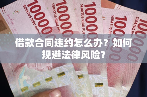 武汉借款合同违约怎么办？如何规避法律风险？