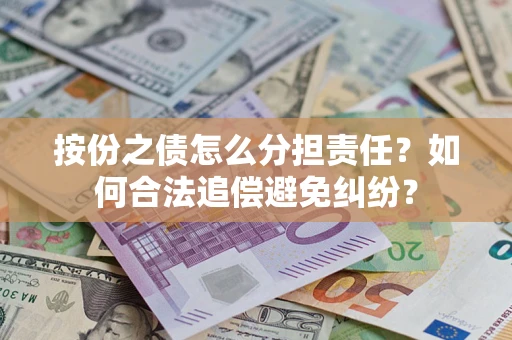 武汉按份之债怎么分担责任？如何合法追偿避免纠纷？